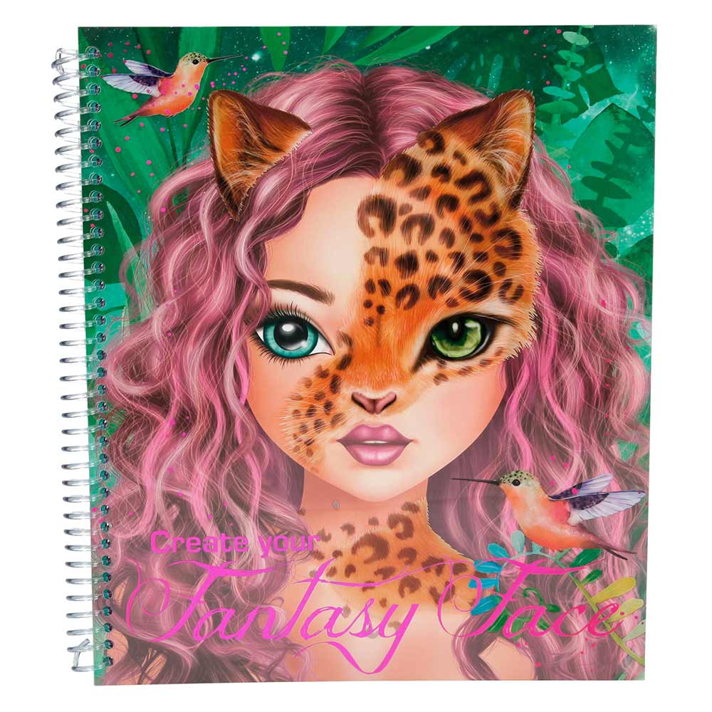 

Детская книга для раскрашивания Фэнтези лицо серия TOP Model Fentesy (046463)