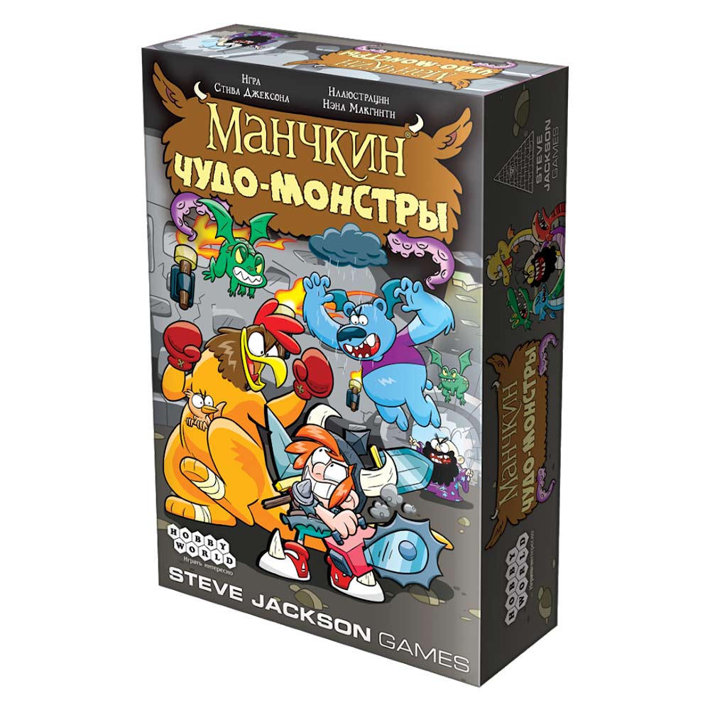 

Настольная игра Hobby World Манчкин Чудо монстры (1720)