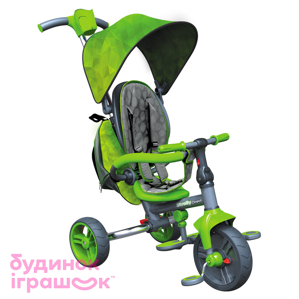 

Детский велосипед Compact Y STROLLY зеленая мозаика (100911)