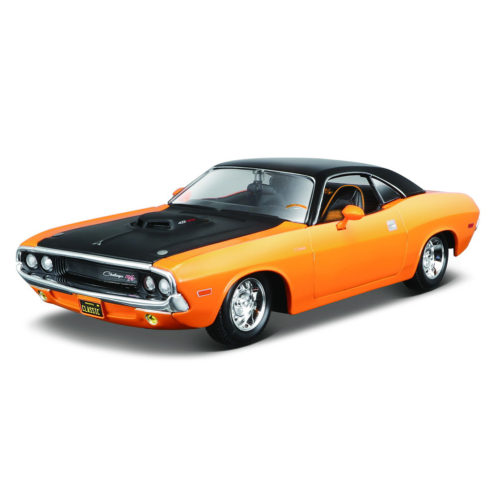

Машинка игрушечная Dodge Challenger R/T Maisto оранжевая (32518 orange)