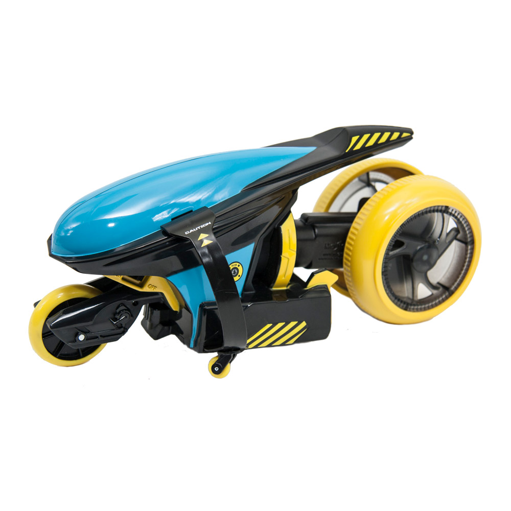 

Іграшковий мотоцикл Maisto Cyclone 360 на радіокеруванні синьо-чорний (82066 blue/black)