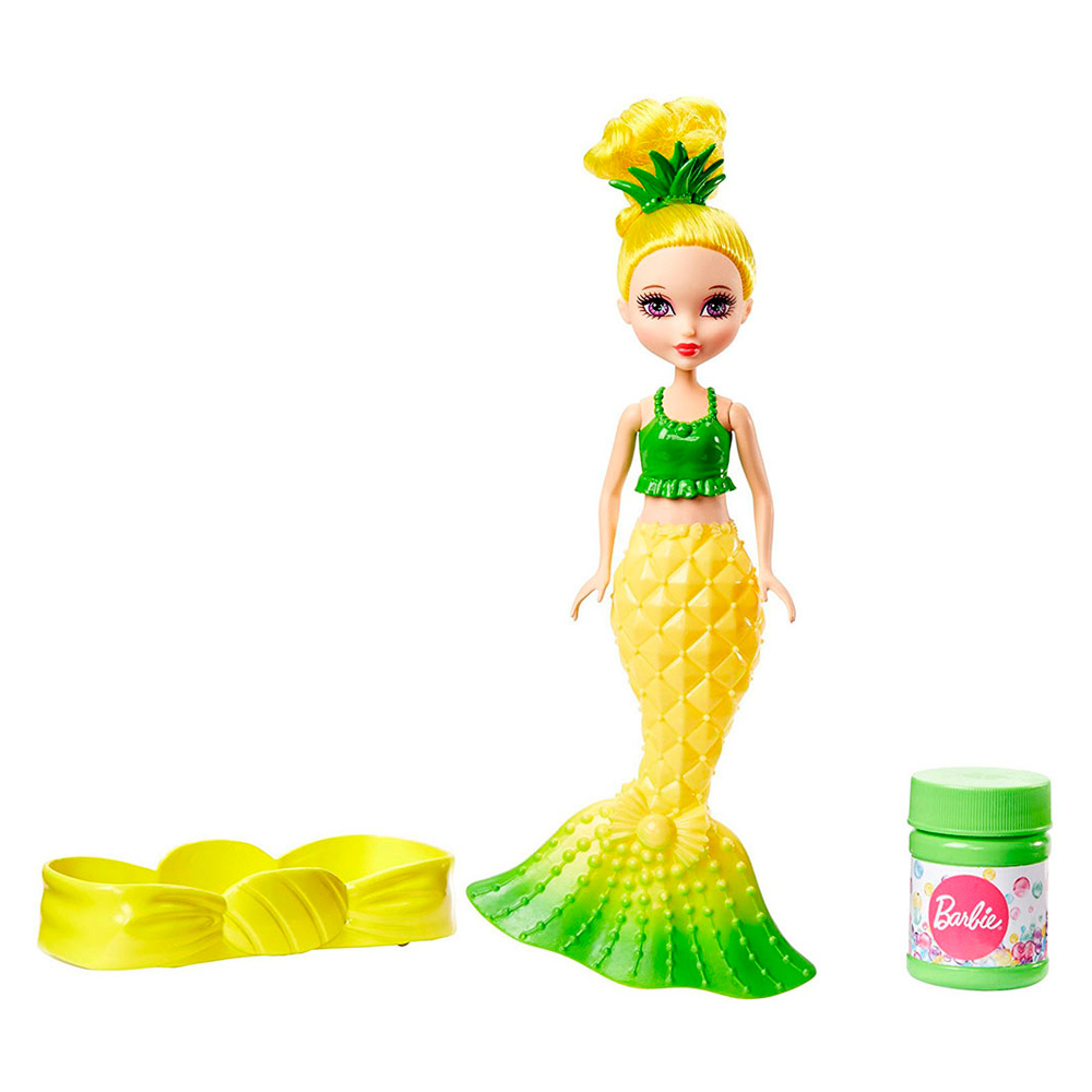 

Кукла Русалочка Сказочные пузырьки с Дримтопии Barbie желтая (DVM97/DVM99)