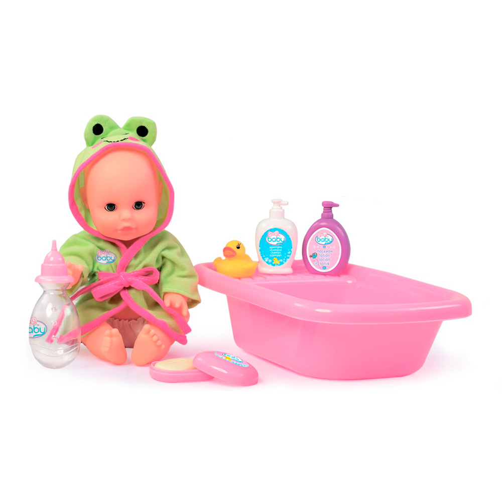 

Кукла с ванночкой для купания Play baby 32 см (32003)