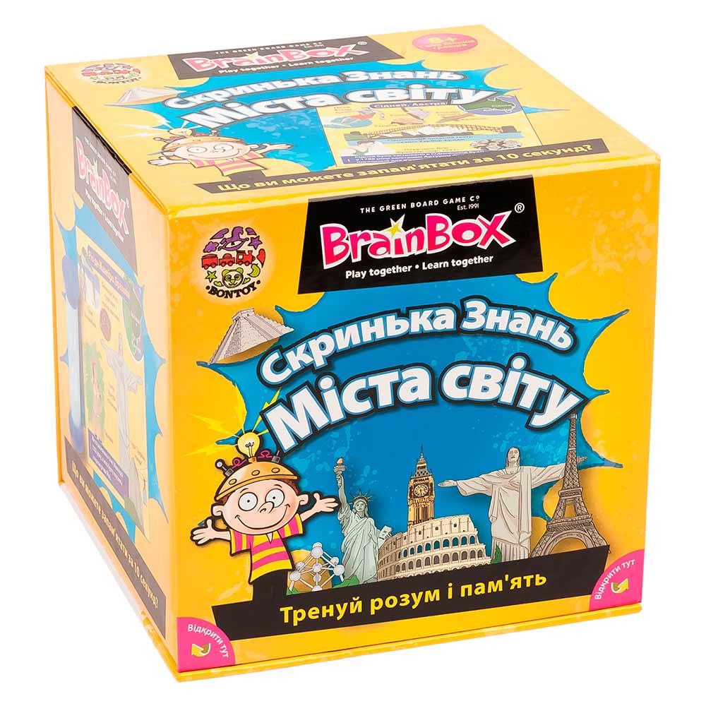 

Настольная игра Города мира BrainBox Сундучок знаний (98344)