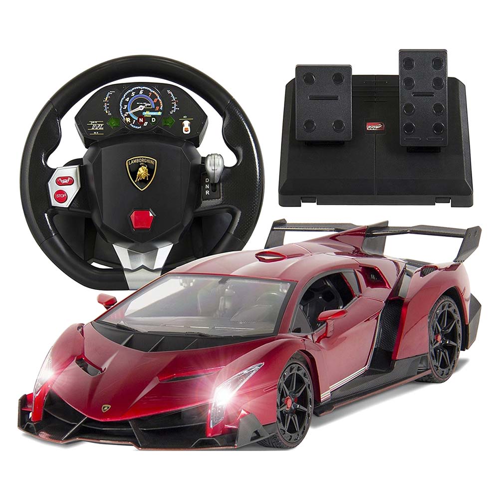

Автомодель MZ Lamborghini на радиоуправлении 1:14 красная со звуком (2289T/2289T-1)