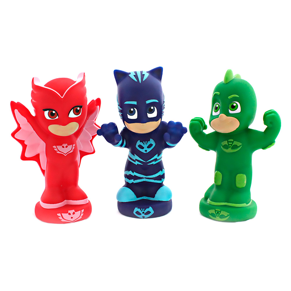 Акція на Набір іграшок для ванни PJ Masks 3 шт (24610) від Будинок іграшок