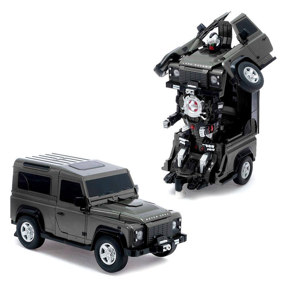 

Машинка-трансформер MZ Land rover defender черная на радиоуправлении 1:14 (2805P/2805P1)