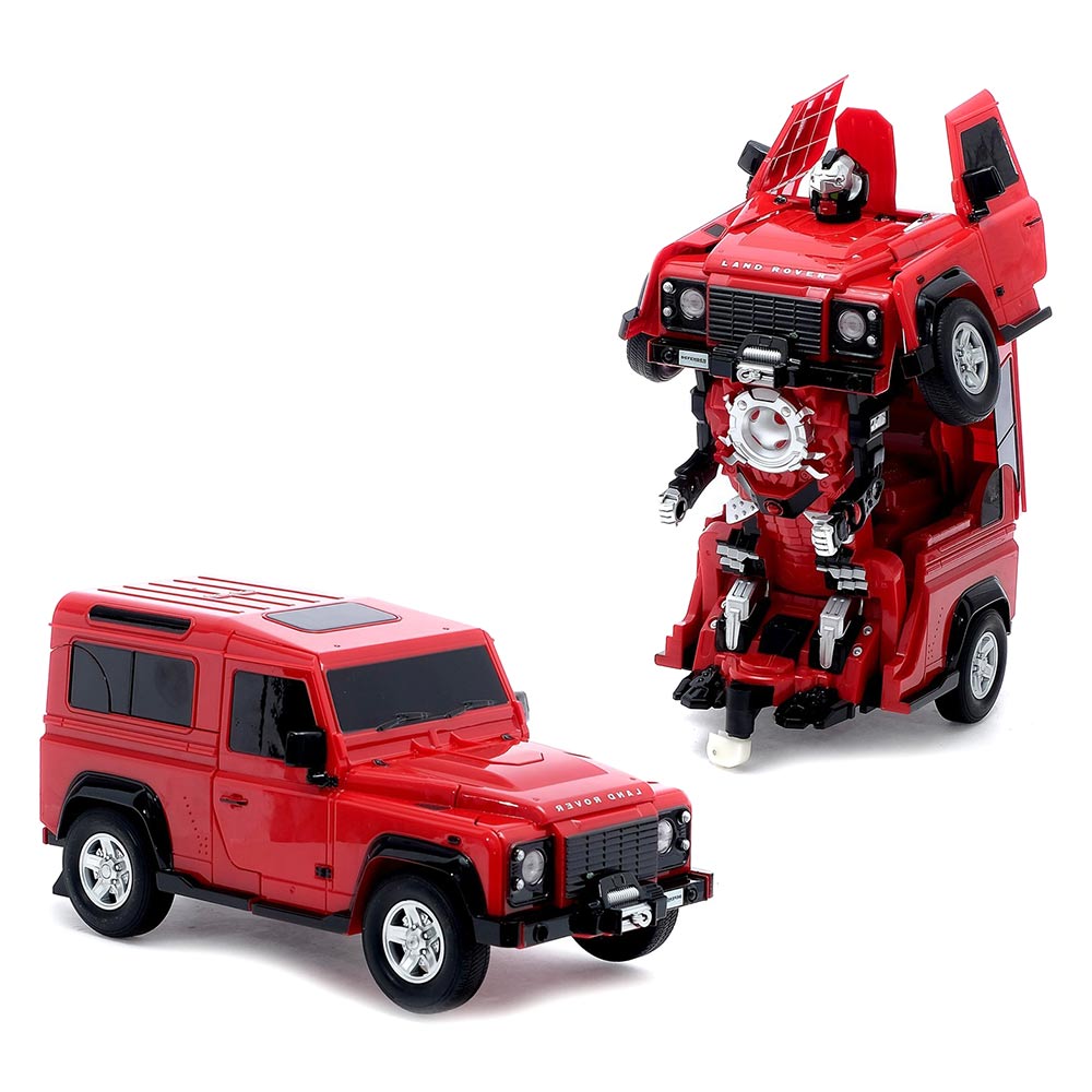 

Машинка-трансформер MZ Land rover defender 1:14 красный (2805P / 2805P2)