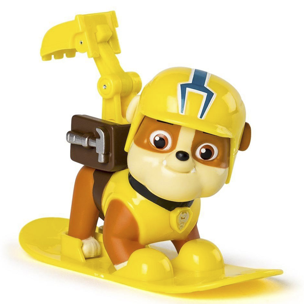 

Коллекционная фигурка Paw Patrol Крепыш на сноуборде с механической функцией (SM16655)