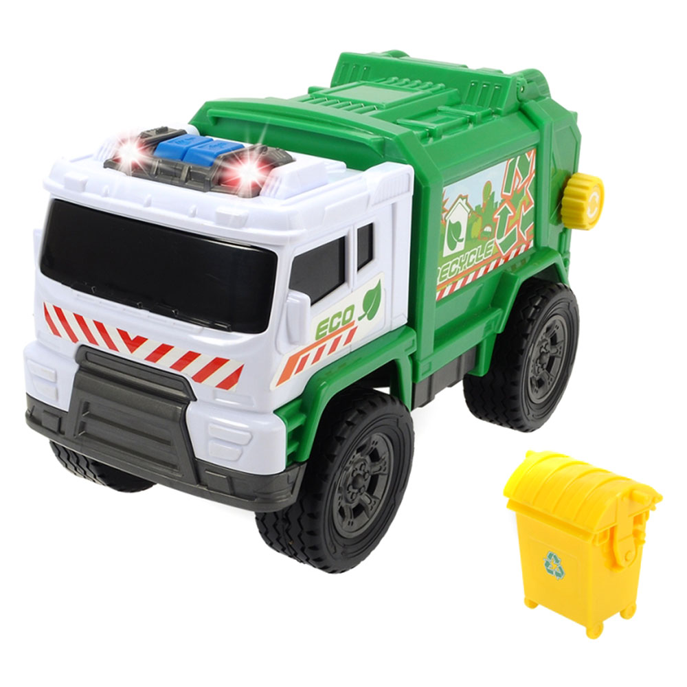 

Функциональное авто Мусоровоз с баком звуком и светом Dickie Toys 20 см (3304013)