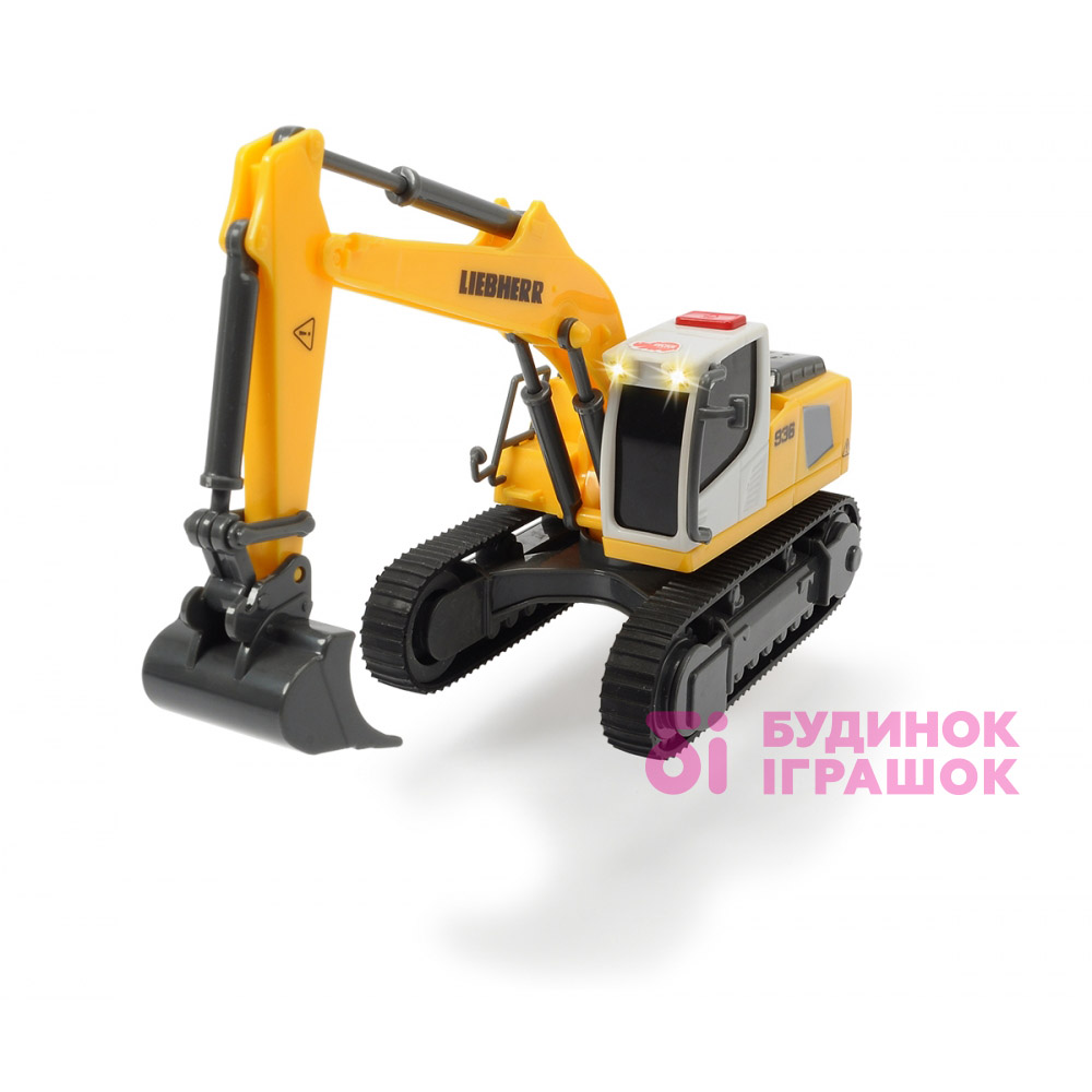 

Рабочая техника экскаватор Либхер со звуком и светом Dickie Toys 18 см (3722003/3742003-2 )