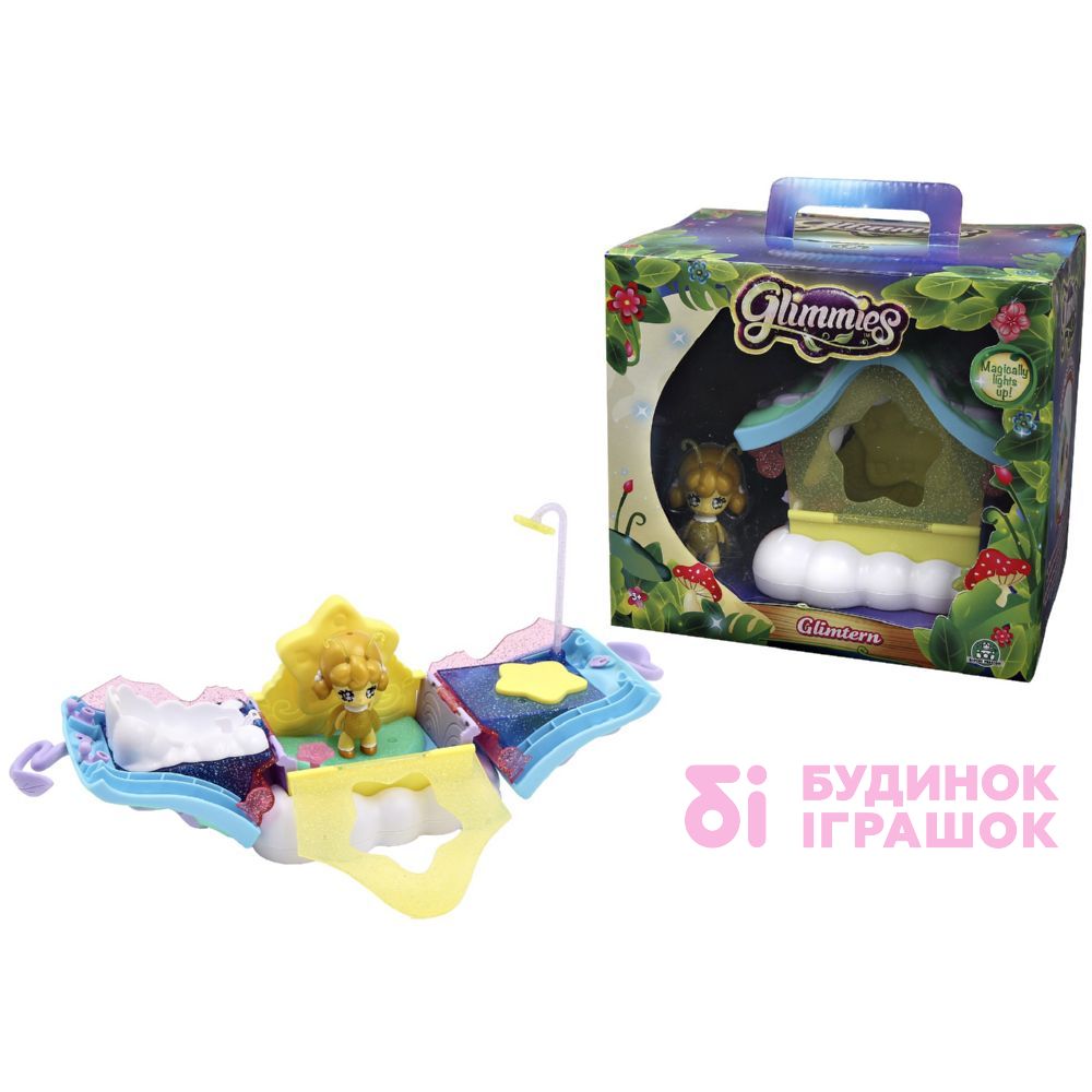 

Игровой набор Волшебный домик Жужу Glimmies с мерцающей фигуркой