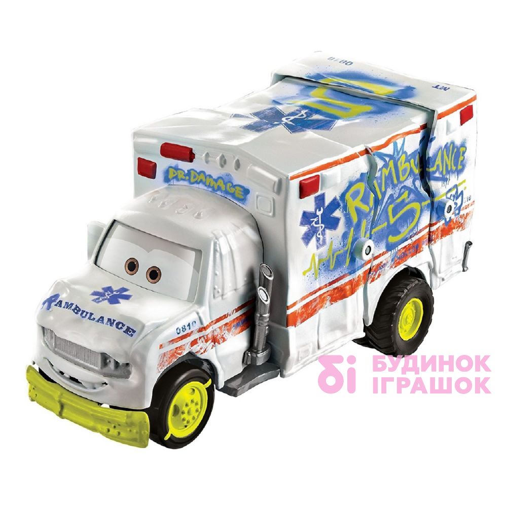 

Увеличенная машинка герой Школа столкновения Crash Dr Damage Vehicle Тачки 3 (FCT04/FCT07)