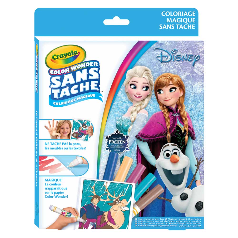 

Раскраска Color Wonder Холодное сердце Crayola