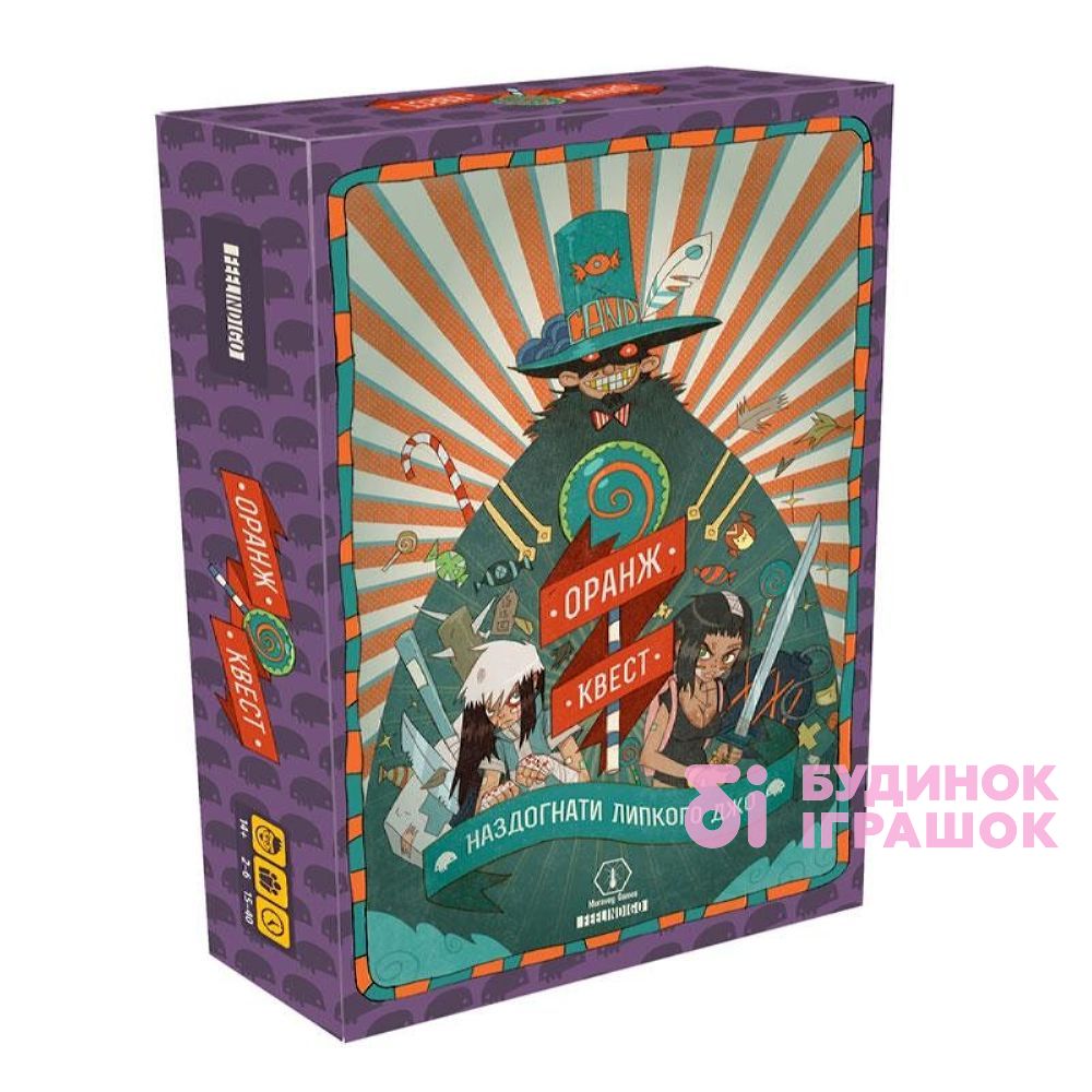 

Настольная игра Feelindigo Оранж квест Догнать Липкого Джо (FI17004)