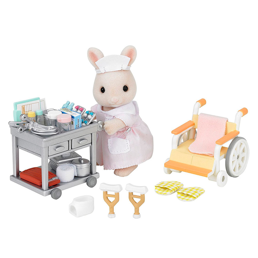 

Игровой набор Медсестра с креслом каталкой Sylvanian Families (5094)