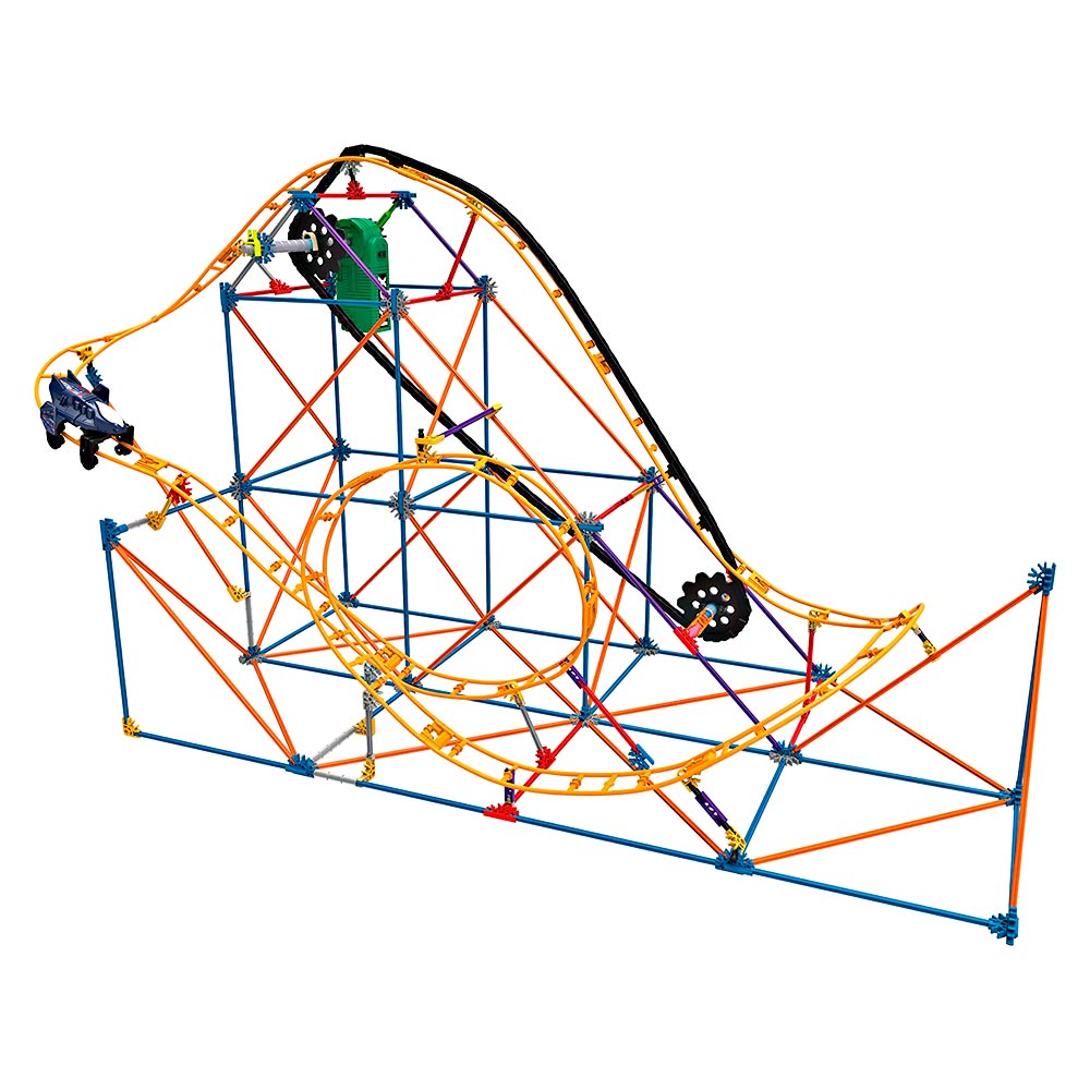 

Набор для конструирования Американские горки - механический удар KNEX (18515)