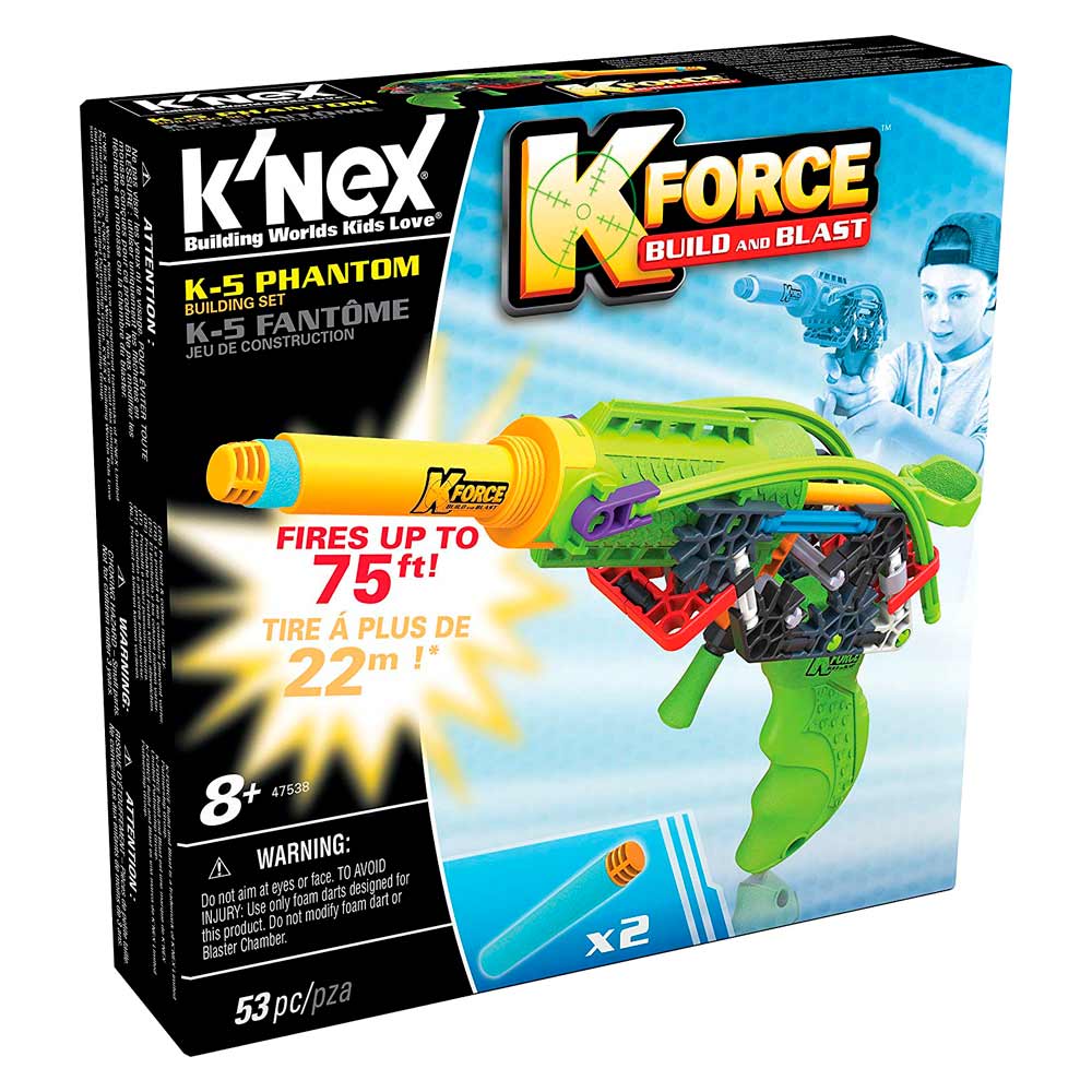 

Набор для конструирования К-5 Фантом бластер KNEX (47538)