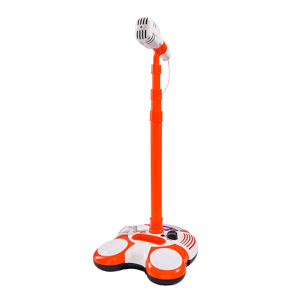 Акція на Игрушечный микрофон Simba с МР3-плеером и световыми эффектами 102 см (6837816) від Будинок іграшок