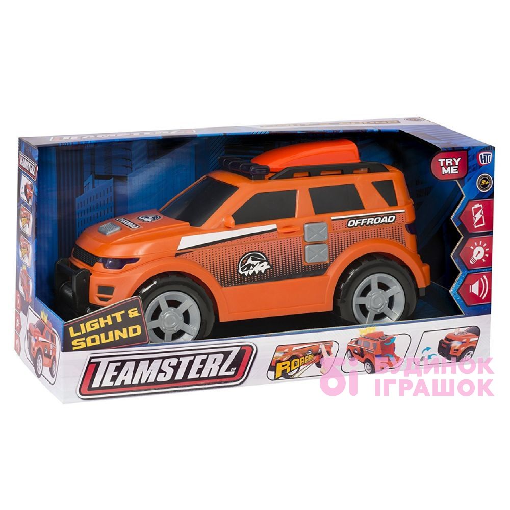 

Игрушка машинка Adventure Teamsterz 4 x 4 в коробке (1416398)