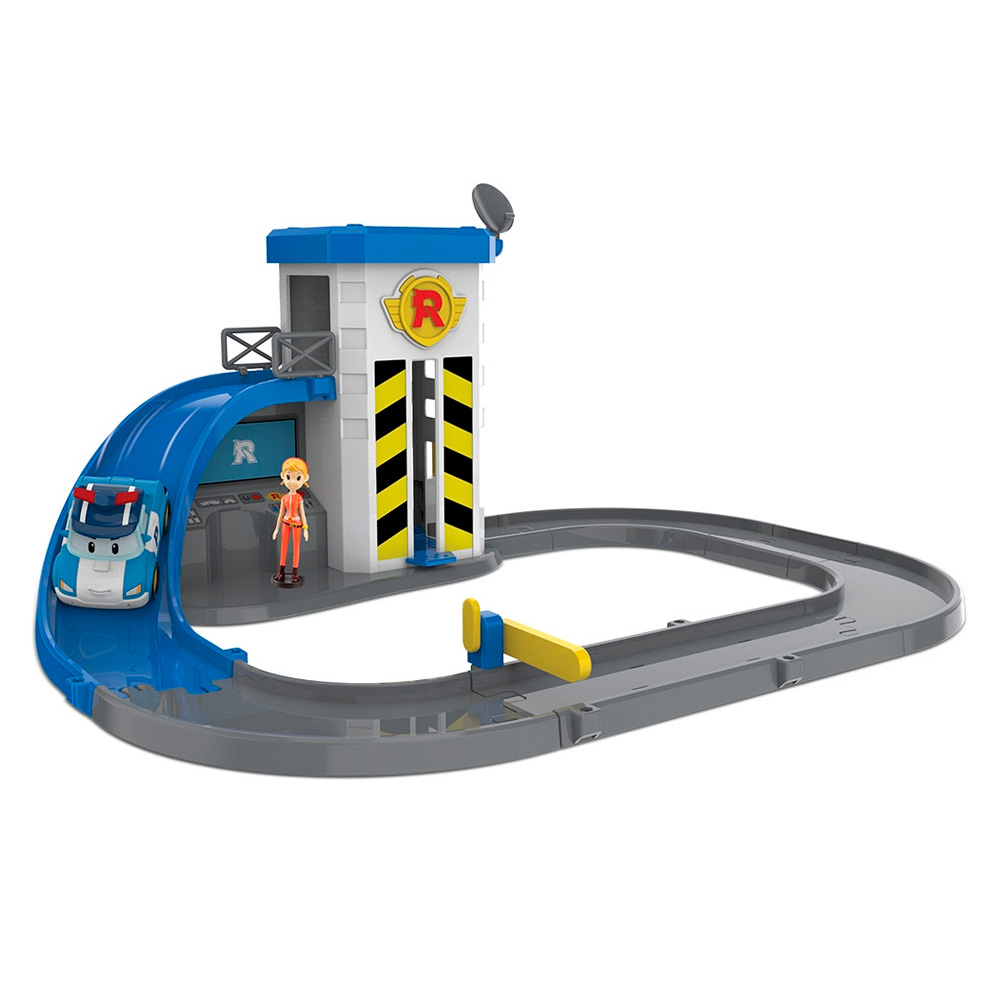 

Трек Robocar Poli с подъемником и металлической машинкой (83316)