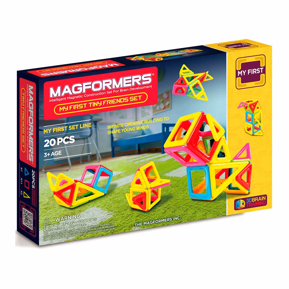 

Магнитный конструктор Маленькие друзья Magformers 20 элементов (702004)