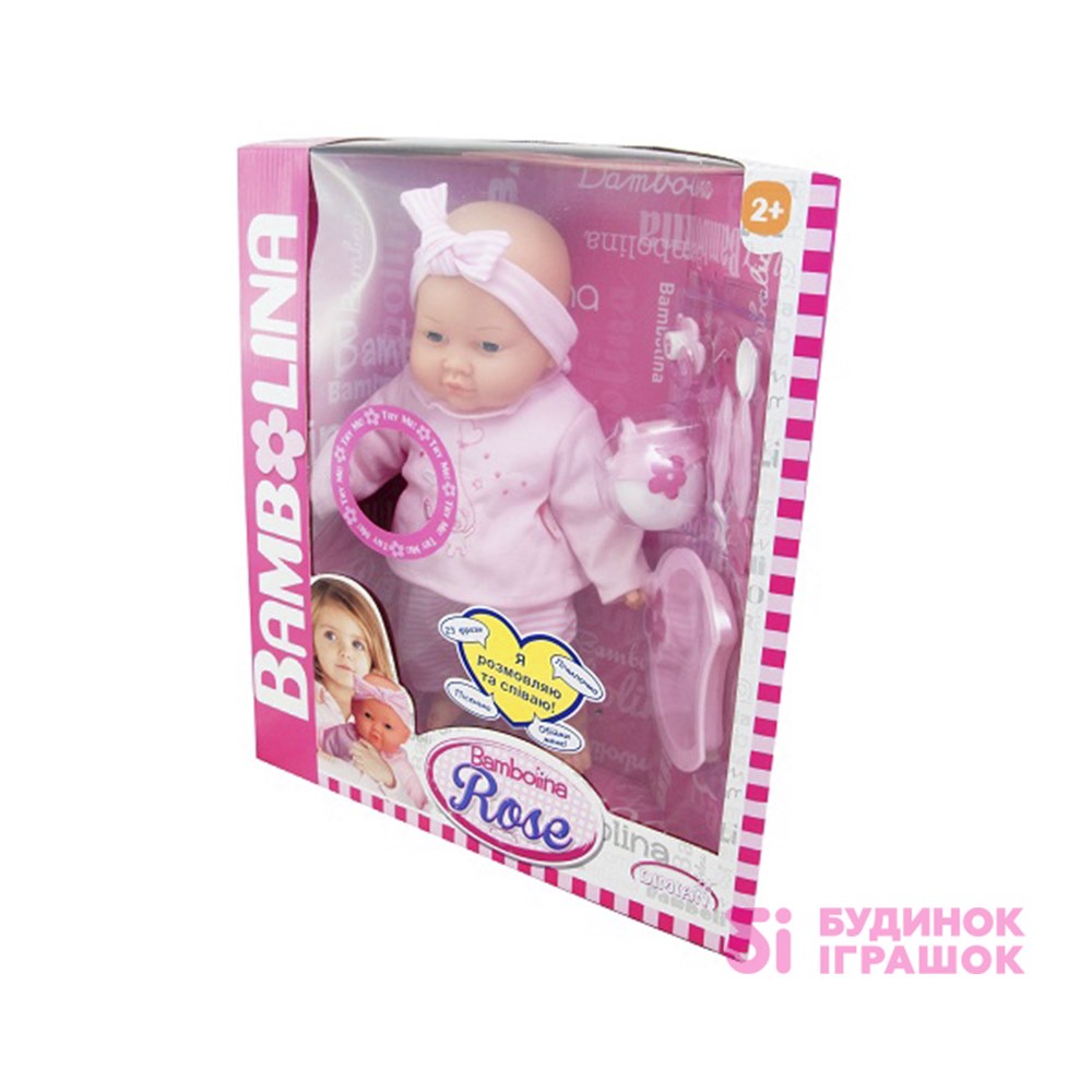 

Кукла говорящая Роза Bambolina (BD360UA)