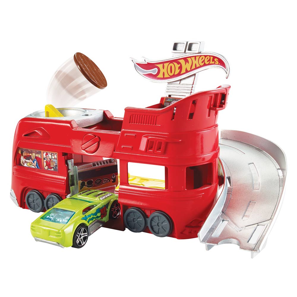 

Игровой набор автосервис бургерна на колесах Hot Wheels (DWK99 / FDF56)