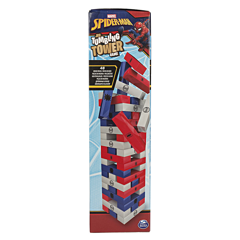 

Настольная игра Spin master Jenga Человек-паук (SM98270 / 6040172)