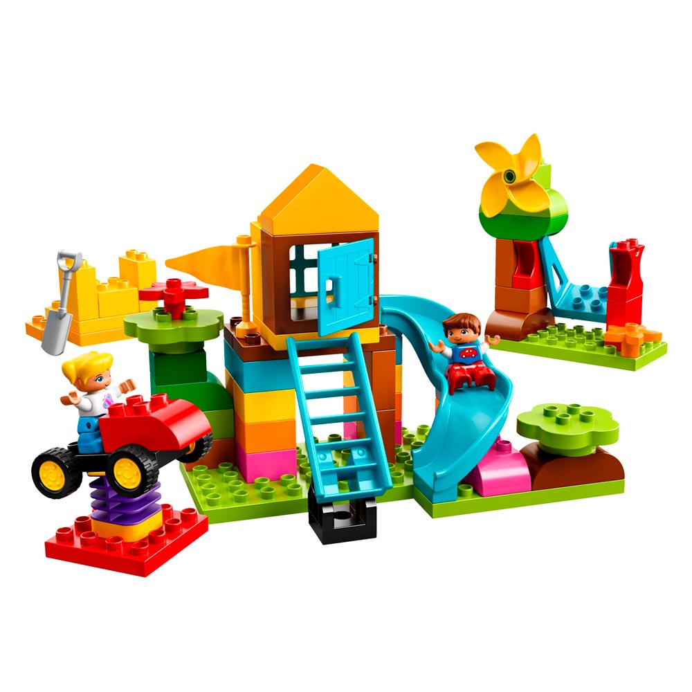 

Конструктор LEGO Duplo Большая игровая площадка коробка с кубиками (10864)