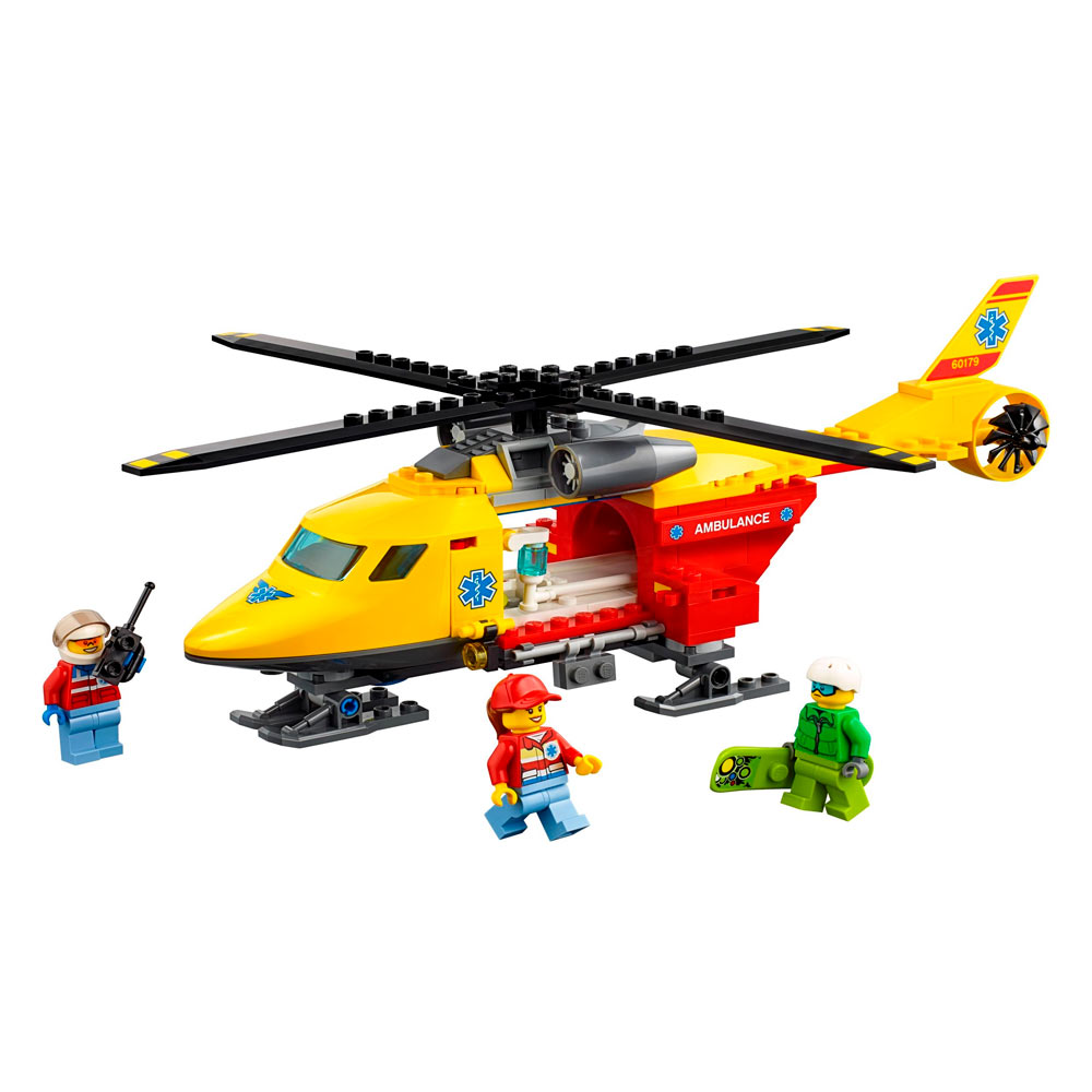 

Конструктор LEGO City Вертолет скорой помощи (60179)