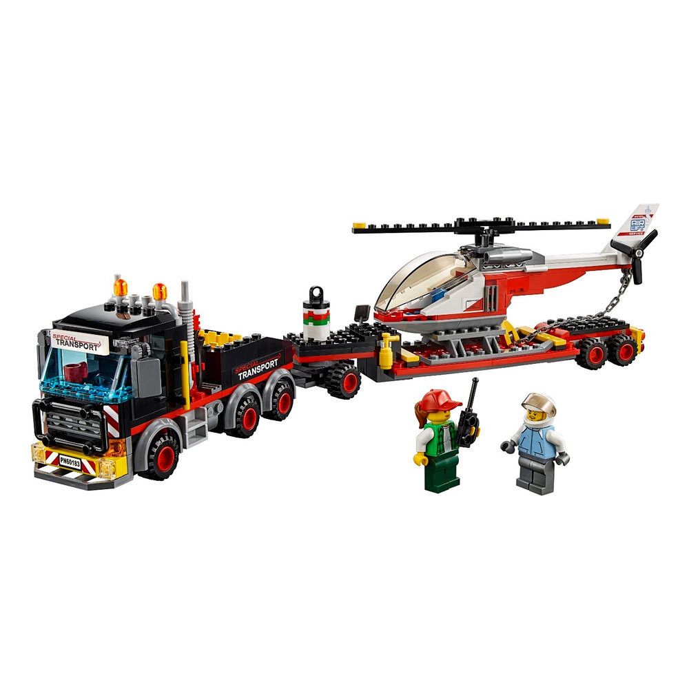 

Конструктор LEGO City Перевозчик тяжелых грузов (60183)