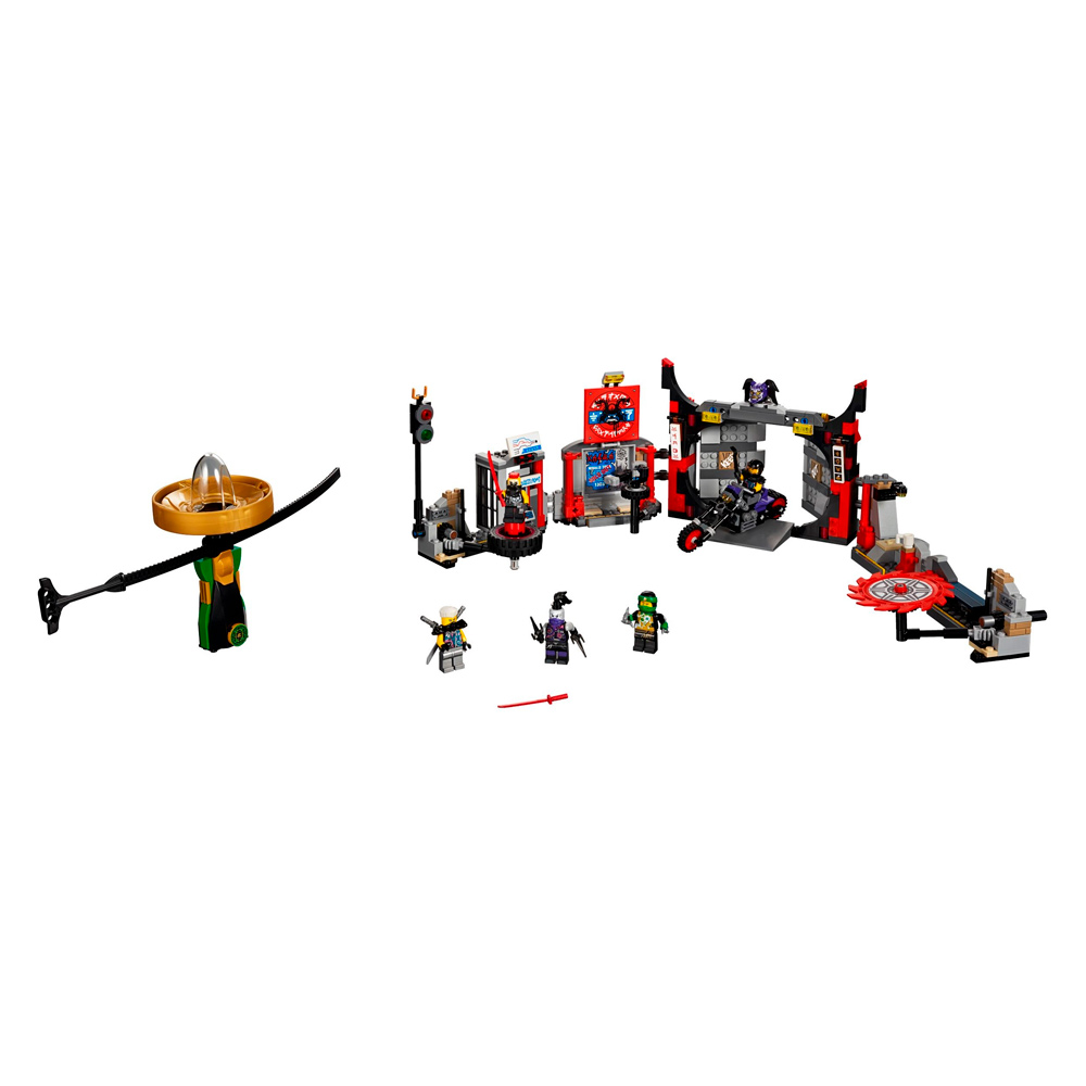 

Конструктор LEGO Ninjago Штаб-квартира Сыновей Гармадона (70640)