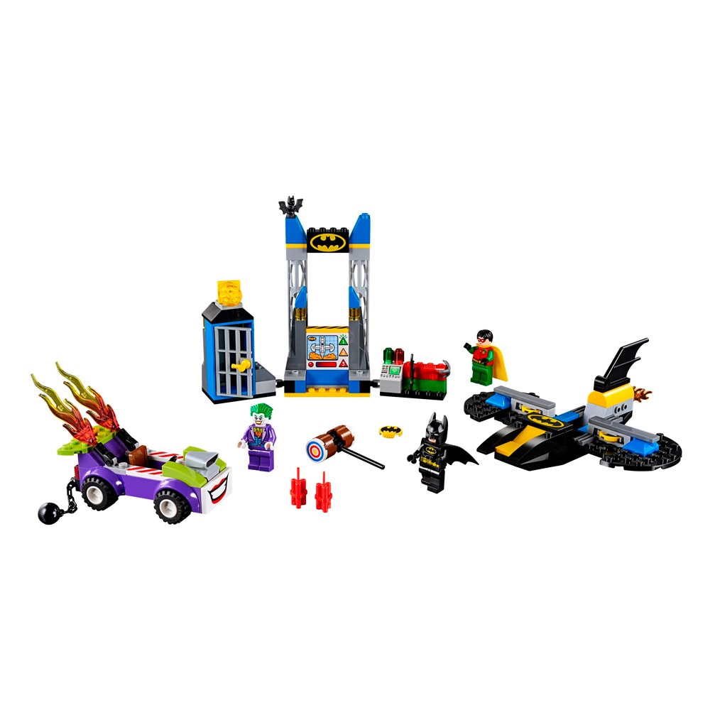 

Конструктор LEGO Juniors Нападение Джокера на бэтпещеру (10753)