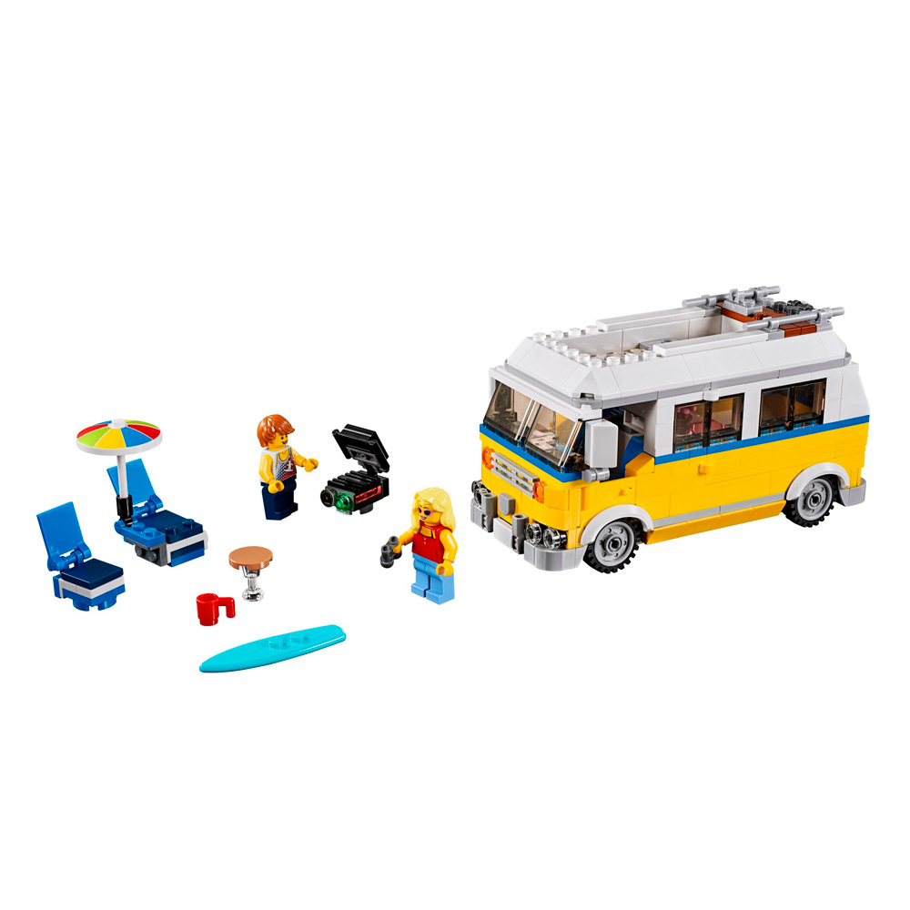 

Конструктор LEGO Creator Солнечный фургон серфингиста (31079)