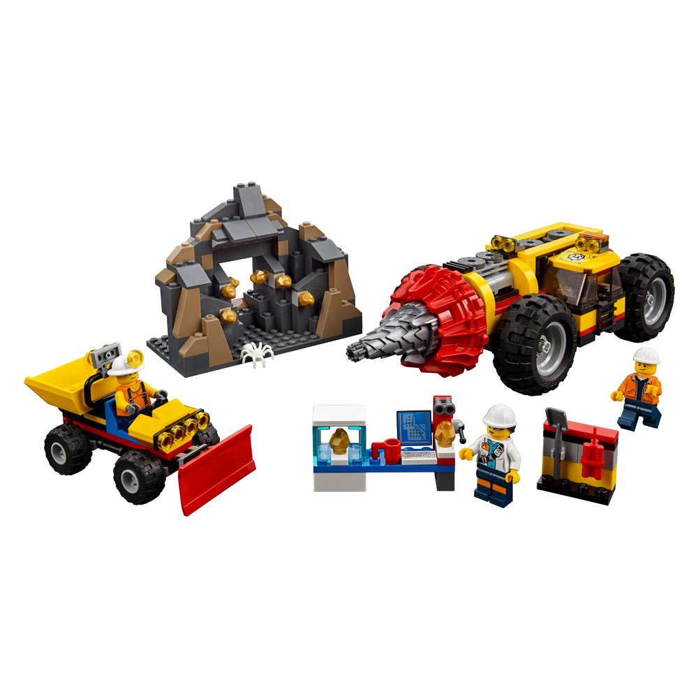 

Конструктор LEGO City Тяжелый горный бур (60186)