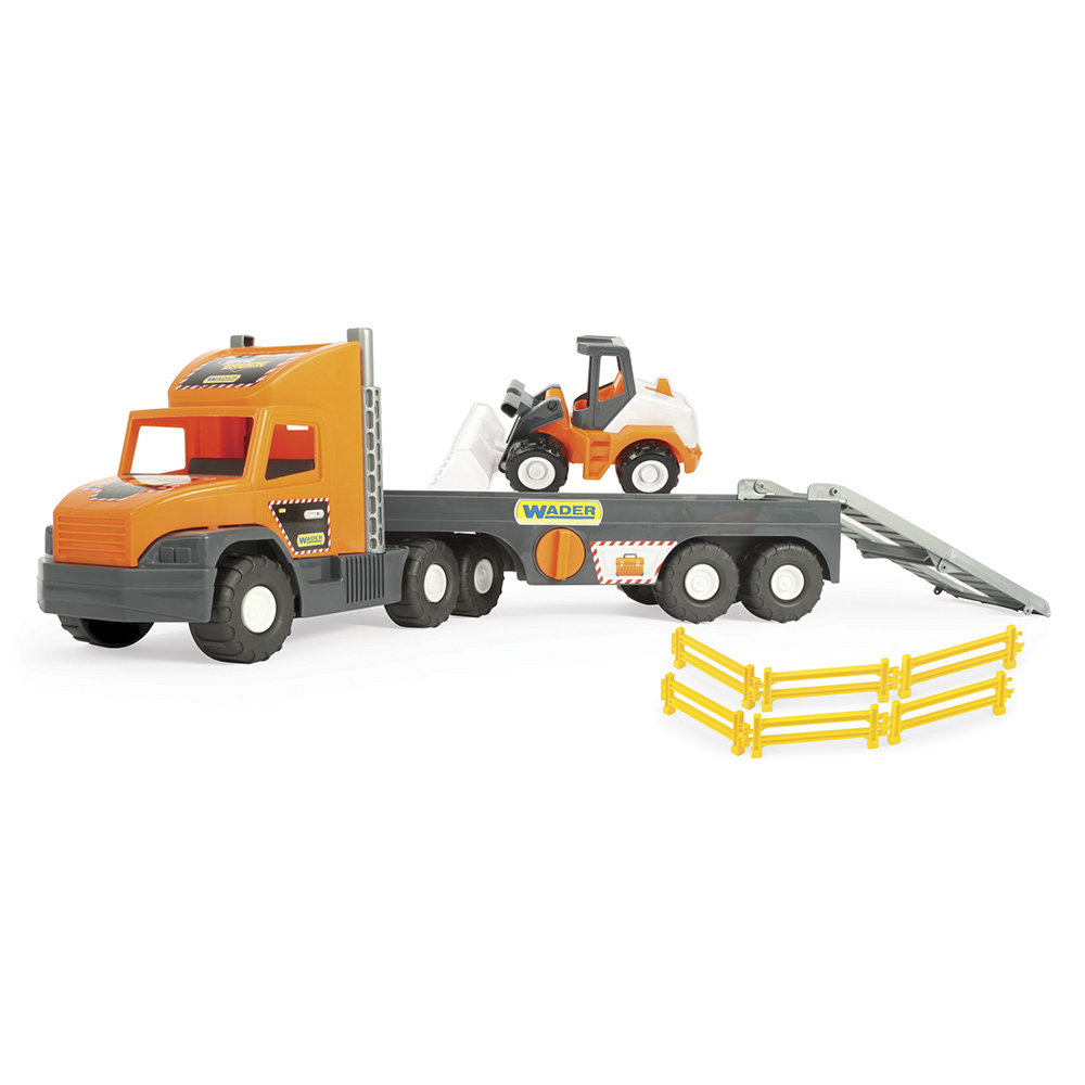 

Super Tech Truck с бульдозером WADER (36720)