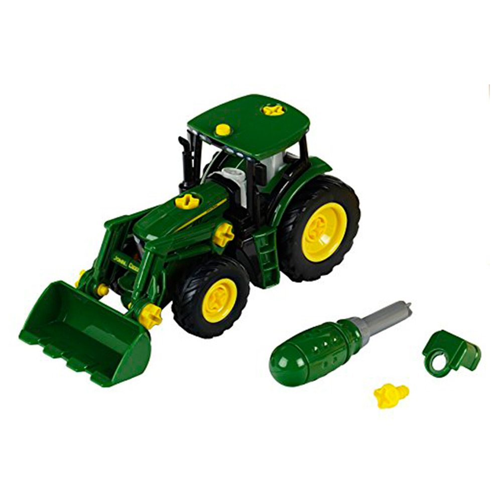 

Машинка Klein Трактор John Deere с ключом (3903)