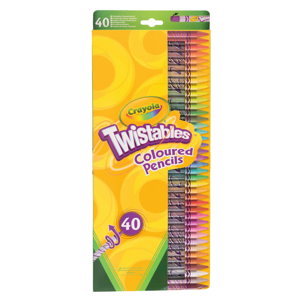 

Карандаши что выкручиваются 40шт Crayola (68-7411)
