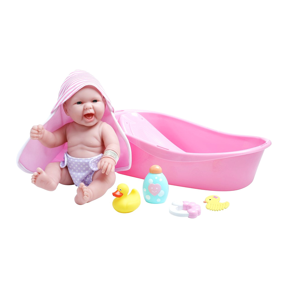 

Пупс JC Toys Новорожденный с аксессуарами 33 см (JC18370)