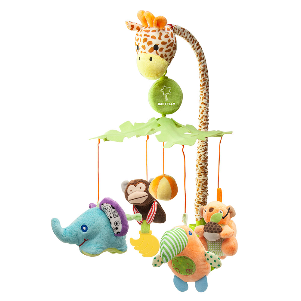 

Игрушка мобиль механический Жирафчик BABY TEAM (8560)