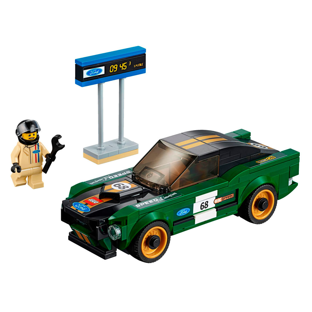 

Конструктор LEGO Speed ​​Champions Автомобиль Ford Mustang Fastback 1968 года (75884)