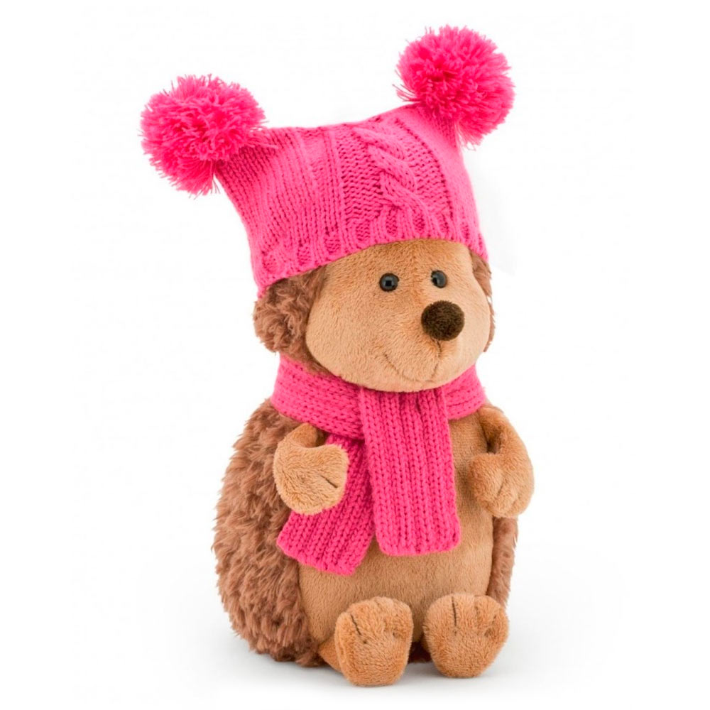 

Ежинка Колючка в шапке с помпонами Orange 18 см в коробке (OS607 / 15)