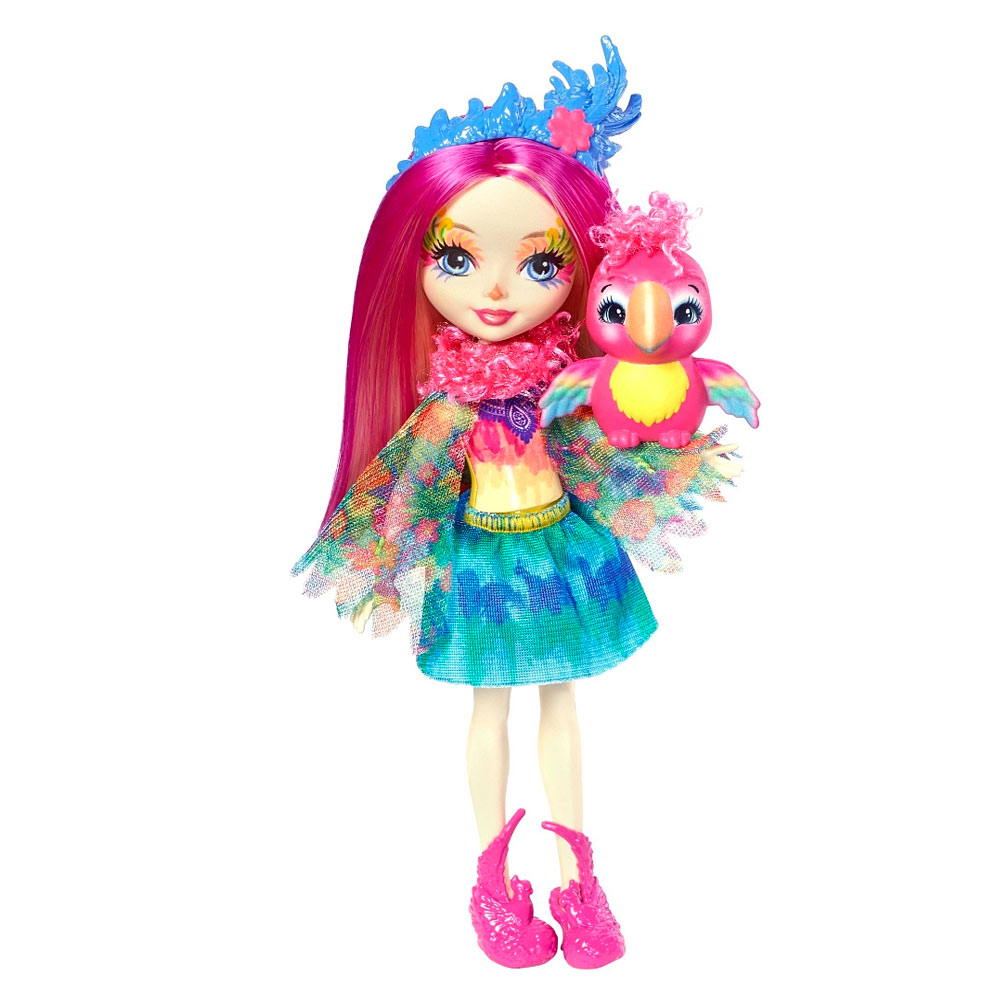 Акция на Лялька Enchantimals Папужка Піккі (FJJ21) от Будинок іграшок