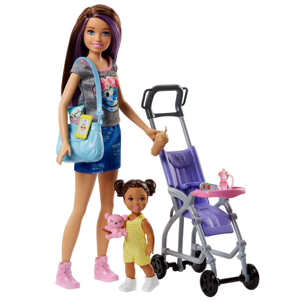 

Набор Barbie Уход за малышами Прогулка (FHY97/FJB00)