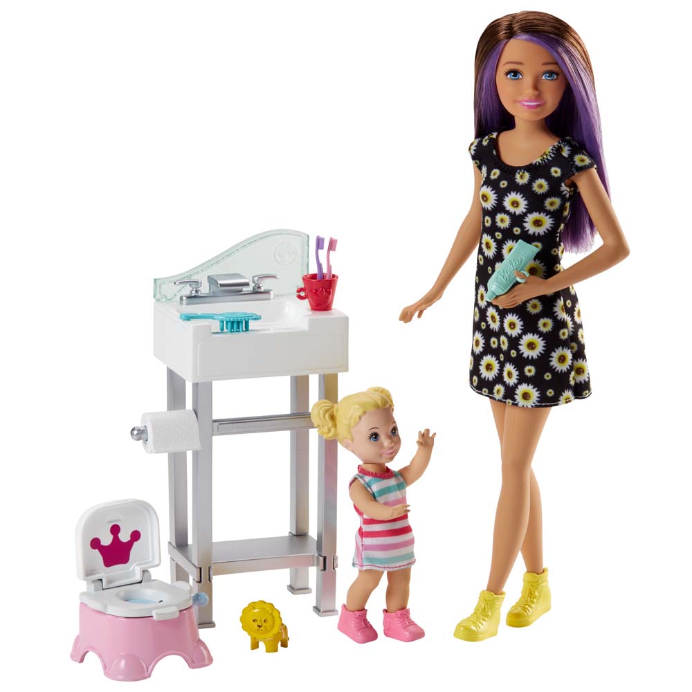 

Набор Уход за малышами Barbie горшок и столик (FHY97/FJB01)
