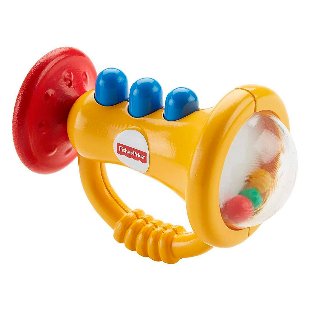 

Брязкальце-прорізувач Fisher-Price Труба (DRF17)