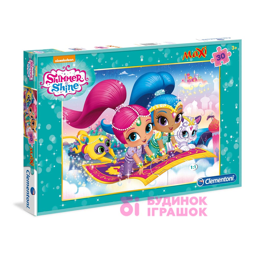 

Пазлы Clementoni Shimmer&Shine 30 элементов (07434)
