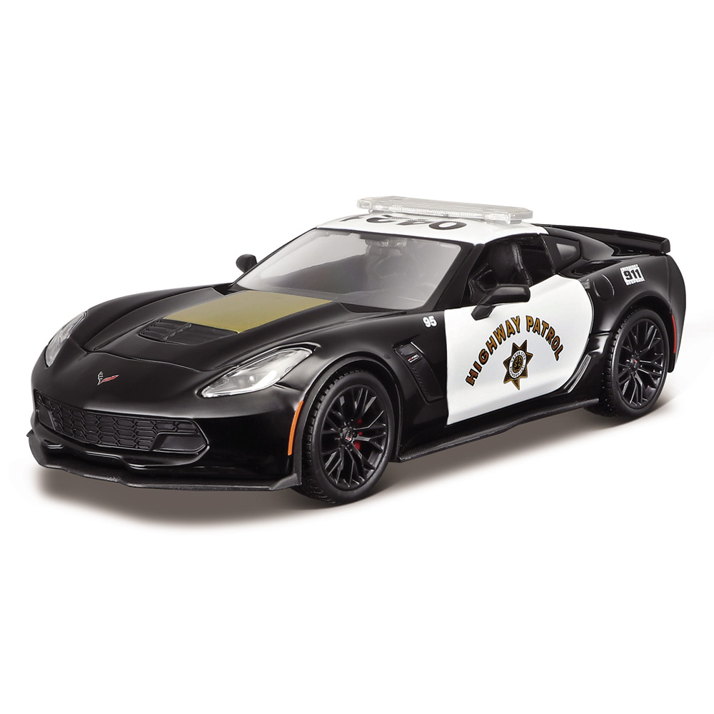 

Машинка игрушечная MAISTO Chevrolet Corvette Z06 масштаб 1:24 (32516 black)