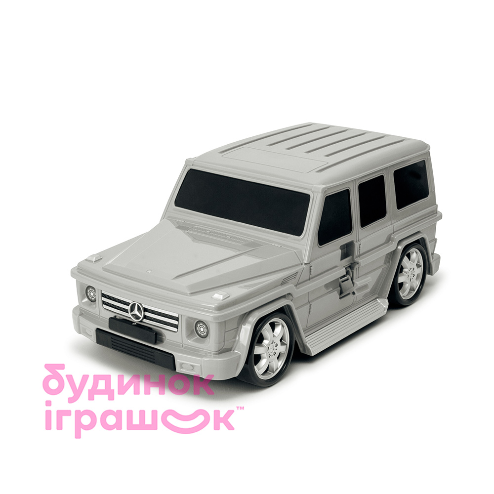 

Детский чемодан на колесиках Ridaz Mercedes-Benz G-class серый (91009W-GREY)